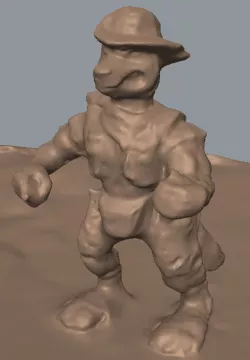 Australian Kangaroo 3D model