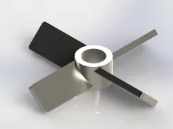AXIAL FLOW IMPELLER PITCHED BLADE TURBINE
