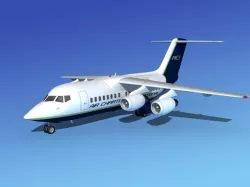 BAe 146-100 Air Charter Intl 3D model