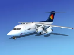 BAe 146-100 Air Philippines 3D model