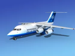 BAe 146-100 Atlantis 3D model
