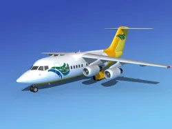 BAe 146-100 Cebu Pacific 3D model