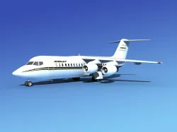 BAe 146-300 Aero Jet Express 3D model