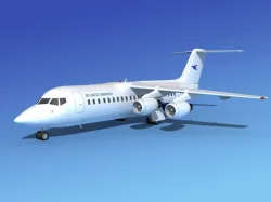 BAe 146-300 Atlantic Air 3D model