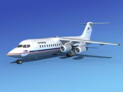 BAe 146-300 Eurowings 3D model