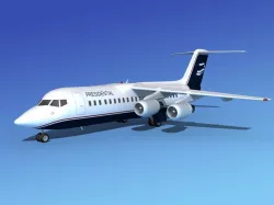 BAe 146-300 Presidential 3D model