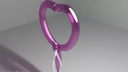 Balloon - love cycle 3D model