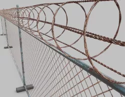 Barbed-Wire-Fence 3D model