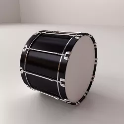 Bass Drum 3D model