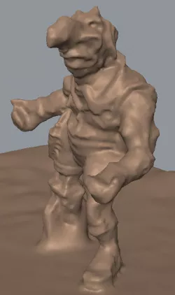 Big Nosed Wheeler 3D model