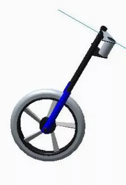 bike front wheel asm