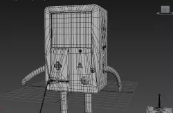 BMO Adventure Time Low-poly  3D model