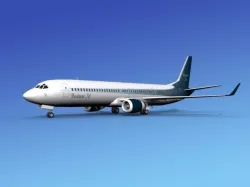 Boeing 737-900ER BBJ 3D model
