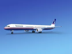Boeing 757-300 Britannia Airways 2 3D model