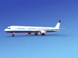 Boeing 757-300 Corporate 4 3D model