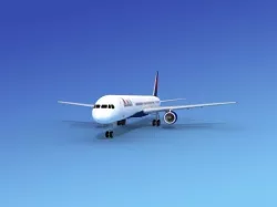 Boeing 757-300 Delta 4 3D model