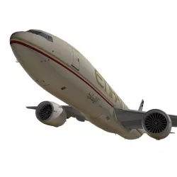 Boeing 777-200F Etihad Cargo 3D model