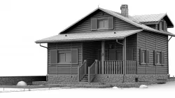Cabin 3D model