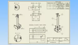 CAD practice - Zártszelvény-tartó