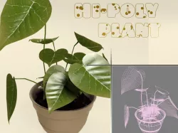 Calla Plant 3D model