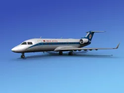 Canadair CRJ200 Belavia 3D model
