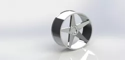 Car wheel rim