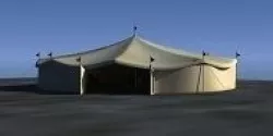 Carnival Tent 3D model