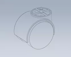 Chair wheel
