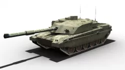 CHALLENGER 2 Low-poly  3D model