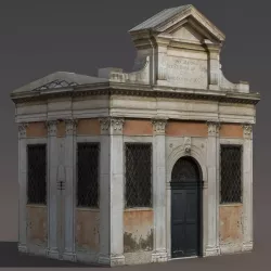church portal 3D model