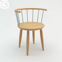 Circle Chair 3D model