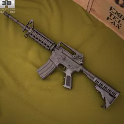 Colt M4A1 3D model