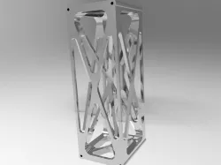 Complex Wing Rib Brace an Spacer