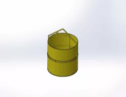 Concrete Bucket 80l