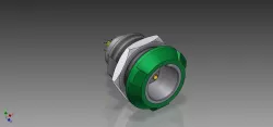Conector Redel fêmea 4 pinos