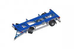container trailer 3D model