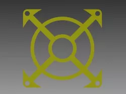 Cover grid Fan 70 mm