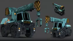 Crane 3D model