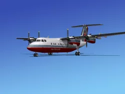 Dehavilland DHC-7 Aero Normandy 3D model
