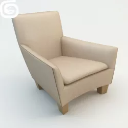 El Buli Armchair 3D model