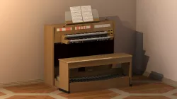 Electric Organ 3D model