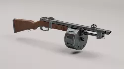 Fallout terrible shotgun replica 3D model