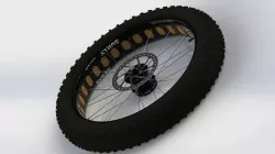 Fat Wheel - Surly Clown Shoe (rear)