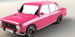Fiat 124 (Murat 124 Solid model)