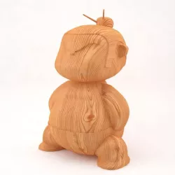 Figure sumo fighter 3D model