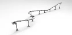 Flexible conveyor[vertical,horizontal]