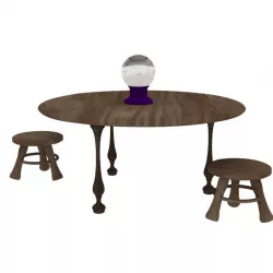Fortune Teller Table 3D model