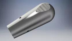 Gear Knob with machining simulation