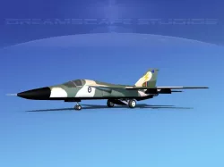 General Dynamics F-111 Aardvark RAAF 3D model