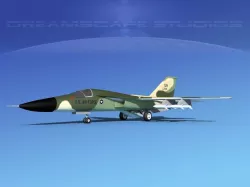 General Dynamics F-111 Aardvark V02 3D model